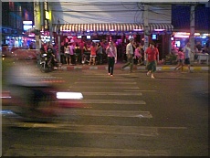 Pedestrian crossing in Pattaya