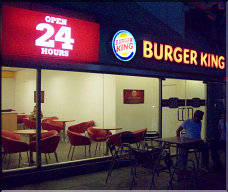 Burger King already started the recently announced face-lifting
