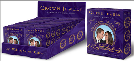 Crown Jewels Condoms for April 29th 2011