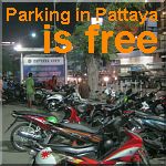 Parking in Pattaya is free, collecting money is illegal!