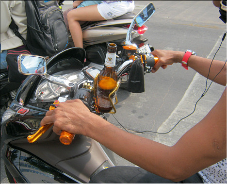 Drink your Beer during Driving?