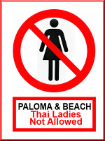 No Thai Ladies please!
