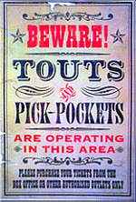 Pick-Pockets Warning