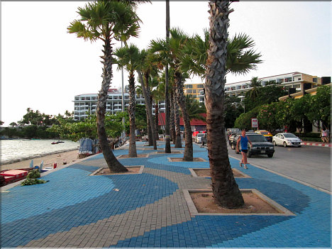 Pattaya's new Beach Promenade