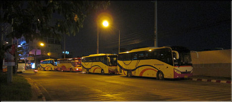 Bus Parking in Pattaya