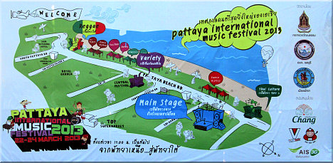 This year Pattaya presented a crippled version of its Music Festival!