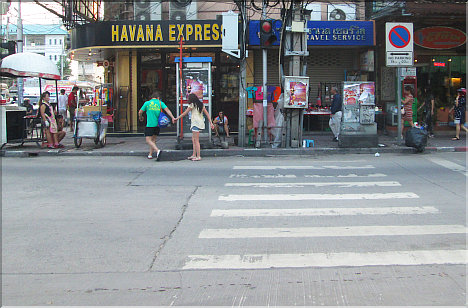 Pattaya loves its Pedestrians