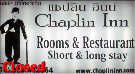 Chaplin Inn closed
