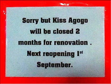 Kiss A Go-Go closed
