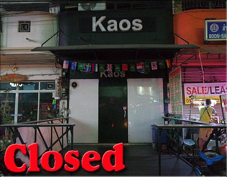 Kaos was closed on June 12th