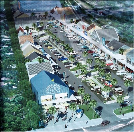 New Shopping Plaza takes shape