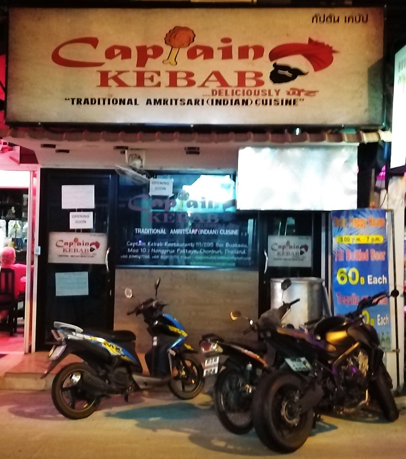 Captain Kebab on Soi Buakhao