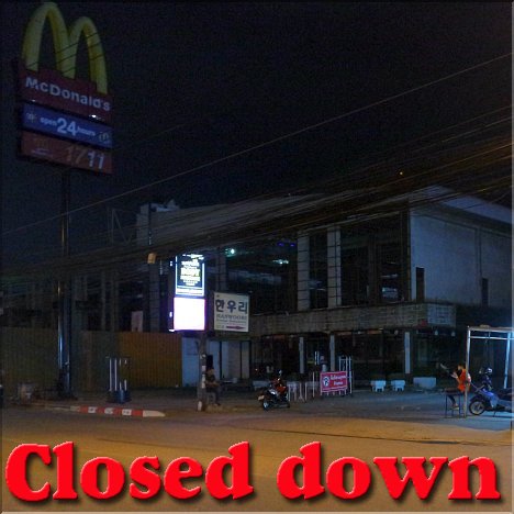 McDonald's at The Dragon closed down