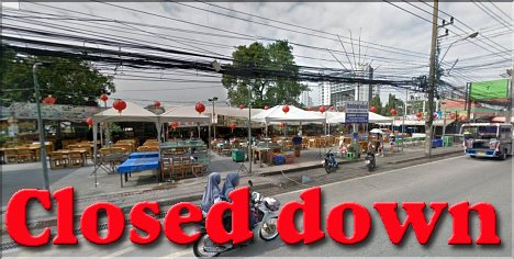 Openair Food Court closed down