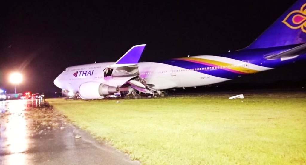 Crash-landing in Thailand