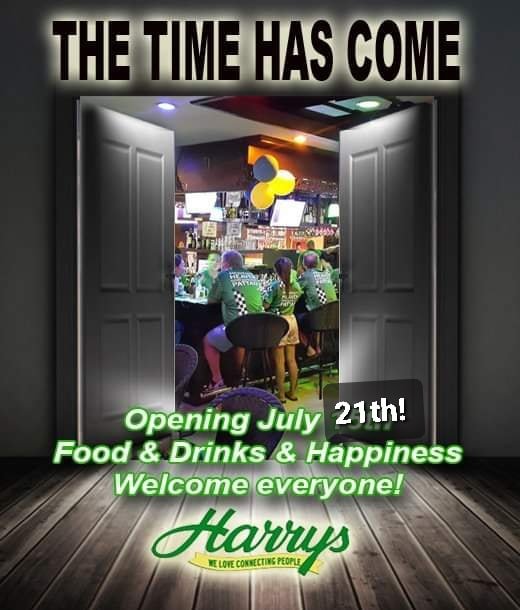 Harrys Hotel, Bar & Restaurant reopens