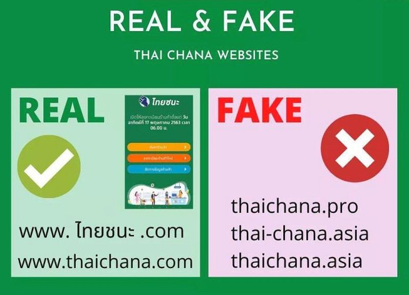 Real & Fake Websites