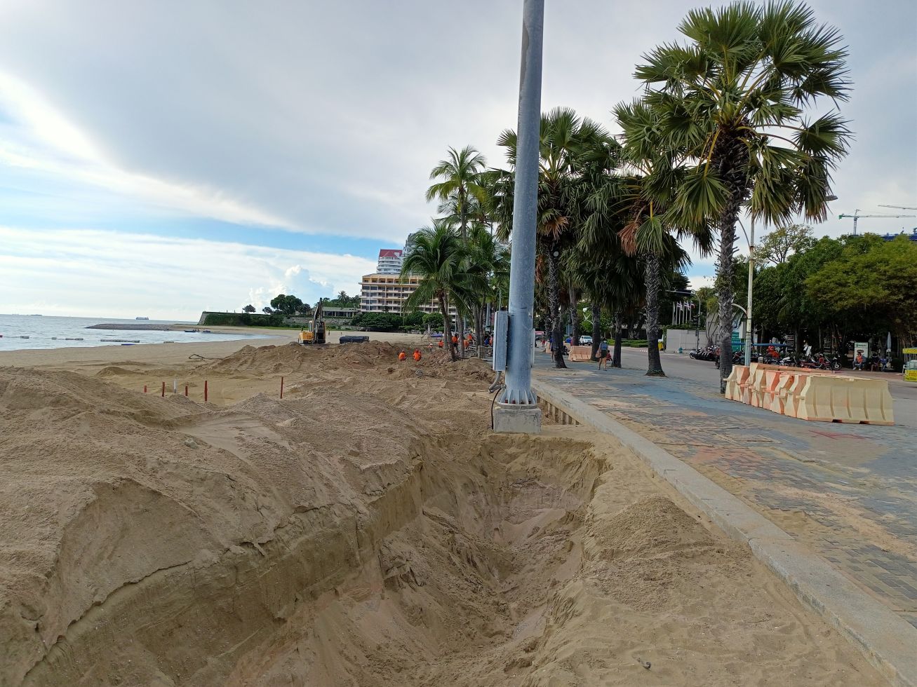 Beach renovation