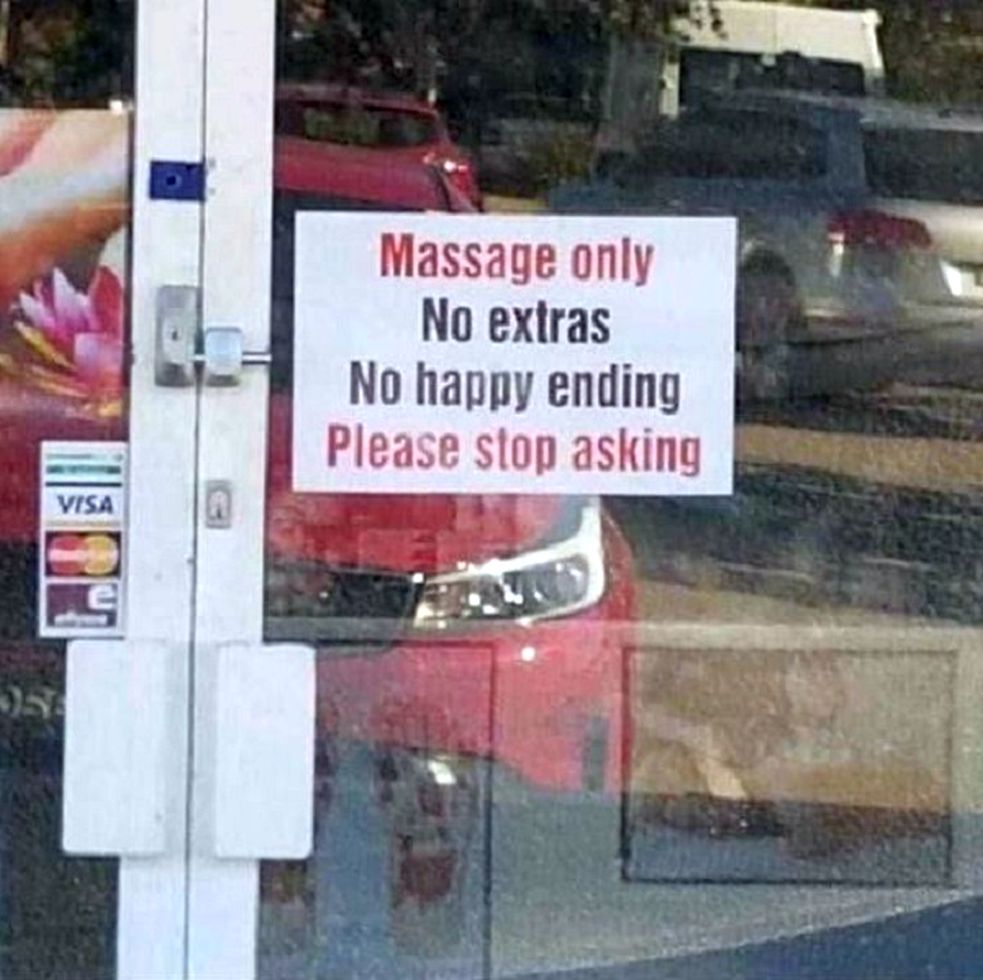 Massage only