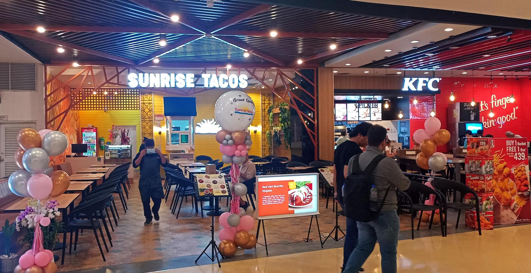 Sunrise Tacos at CentralFestival, Beach Road Pattaya