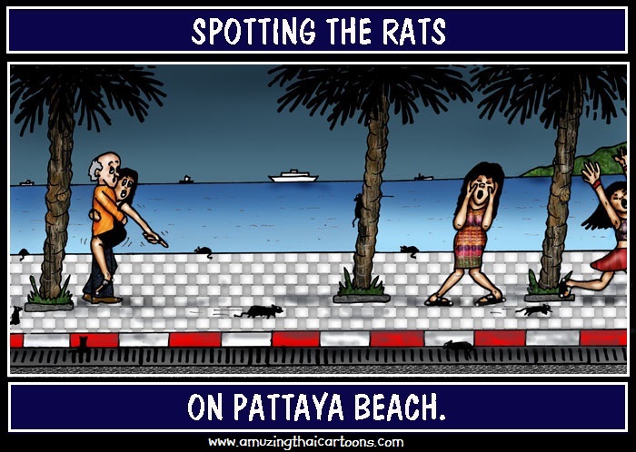Pattaya Cartoonist Mike Baird
