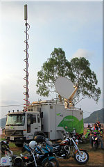 AIS provided a mobile Phone Transmitter