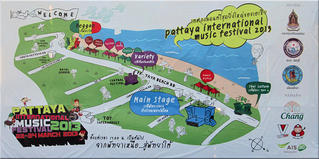 NightWalker's Pattaya Picture Show: Pattaya Music Festival 2013