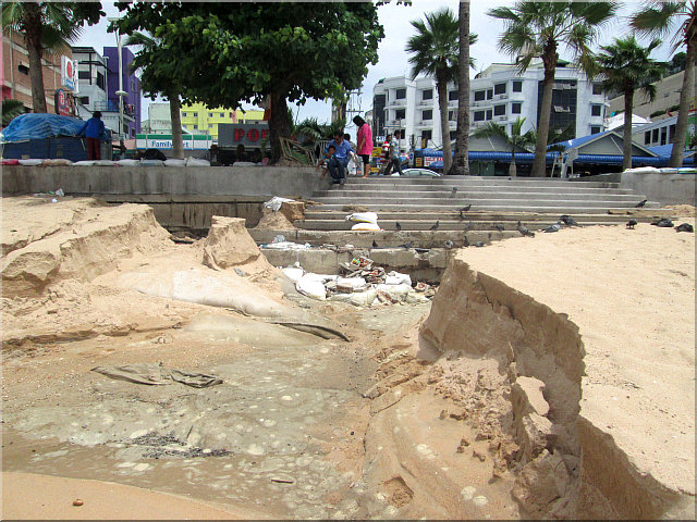 Pattaya's Collapsed Beach