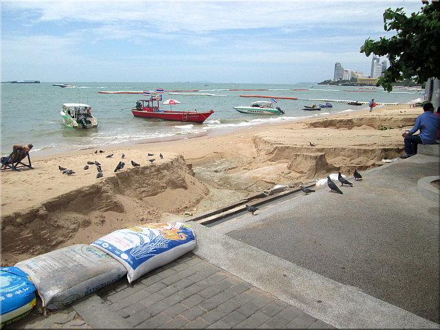 Pattaya's Collapsed Beach
