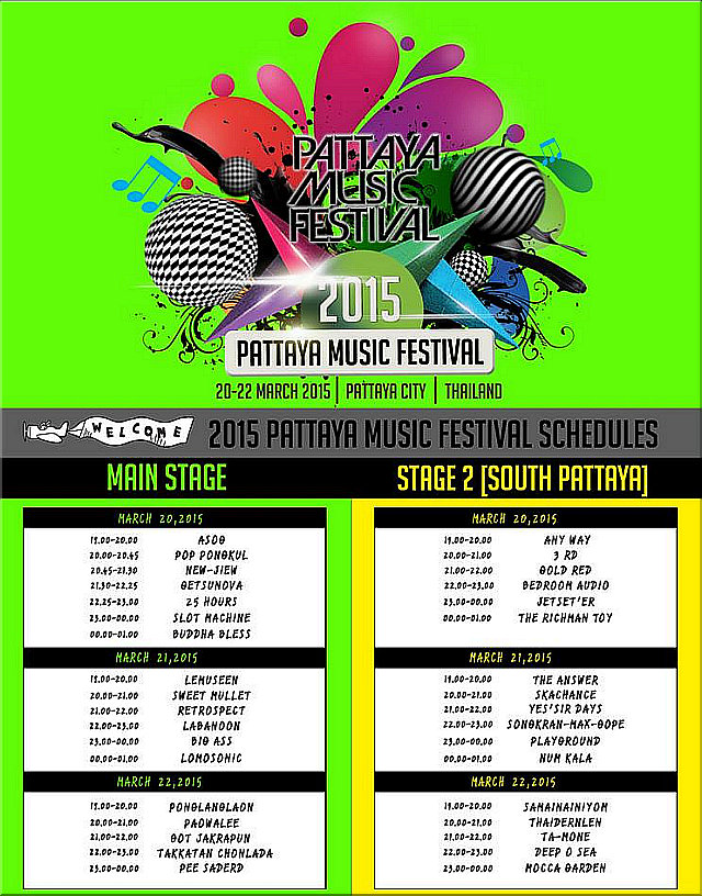 Pattaya Music Festival 2015